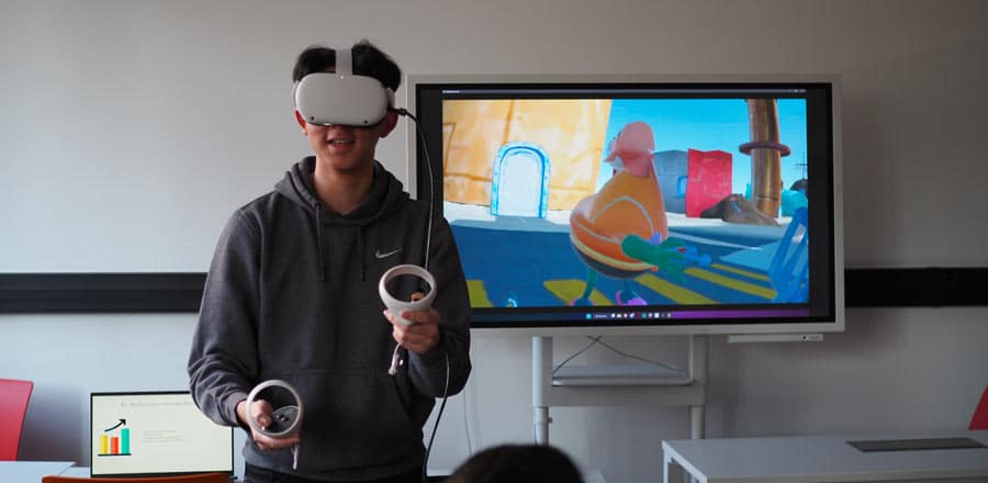 Quels sont les apports professionnels d'un jeu en VR sur Unity ?