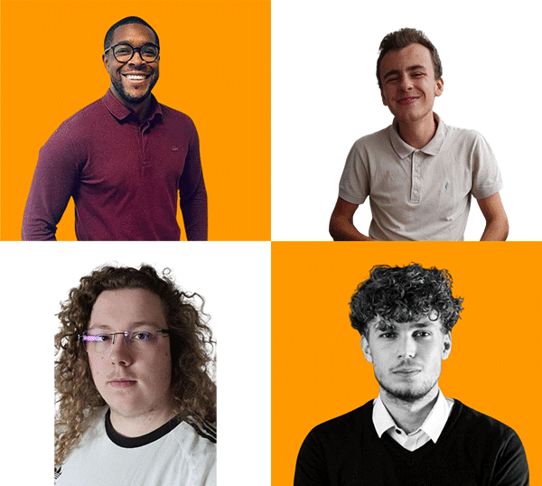 Groupe d'étudiants en bachelor développement