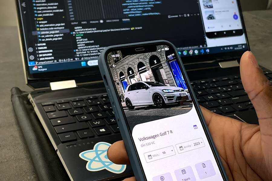 développement de l'application Boboloc