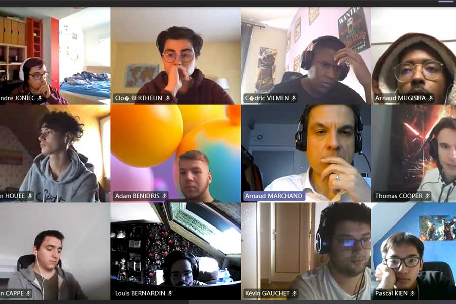 cours en ligne sur microsoft teams